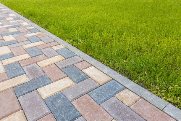 Permeable Paver Driveway in Amherst, WI